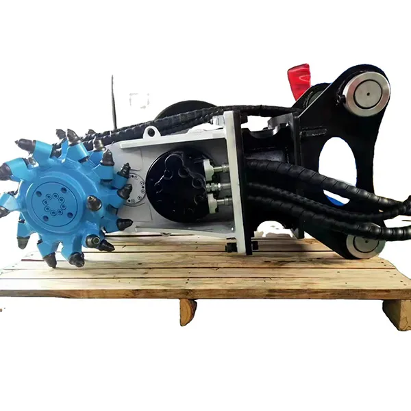 55 Gallon Drum Cutter, Hydraulic Drum Cutter Excavator Attachments-2