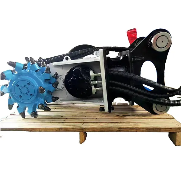 55 Gallon Drum Cutter, Hydraulic Drum Cutter Excavator Attachments-4