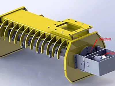 Excavator Lawn Flail Mower Detail Display-5