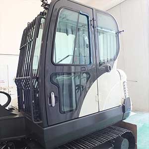 Mini-excavator-cab