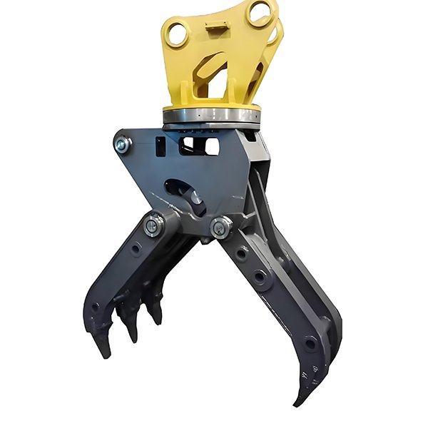 Excavator Hydraulic Steel Single Cylinder Grapple