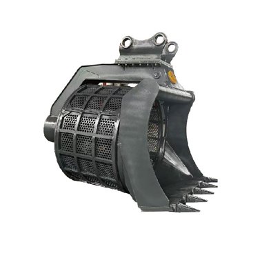 Excavator Rotary Screening Bucket